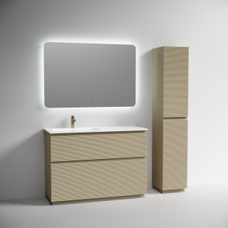 Тумба напольная под раковину Sancos Folk Floor FL120FLCP левая 120 см капучино